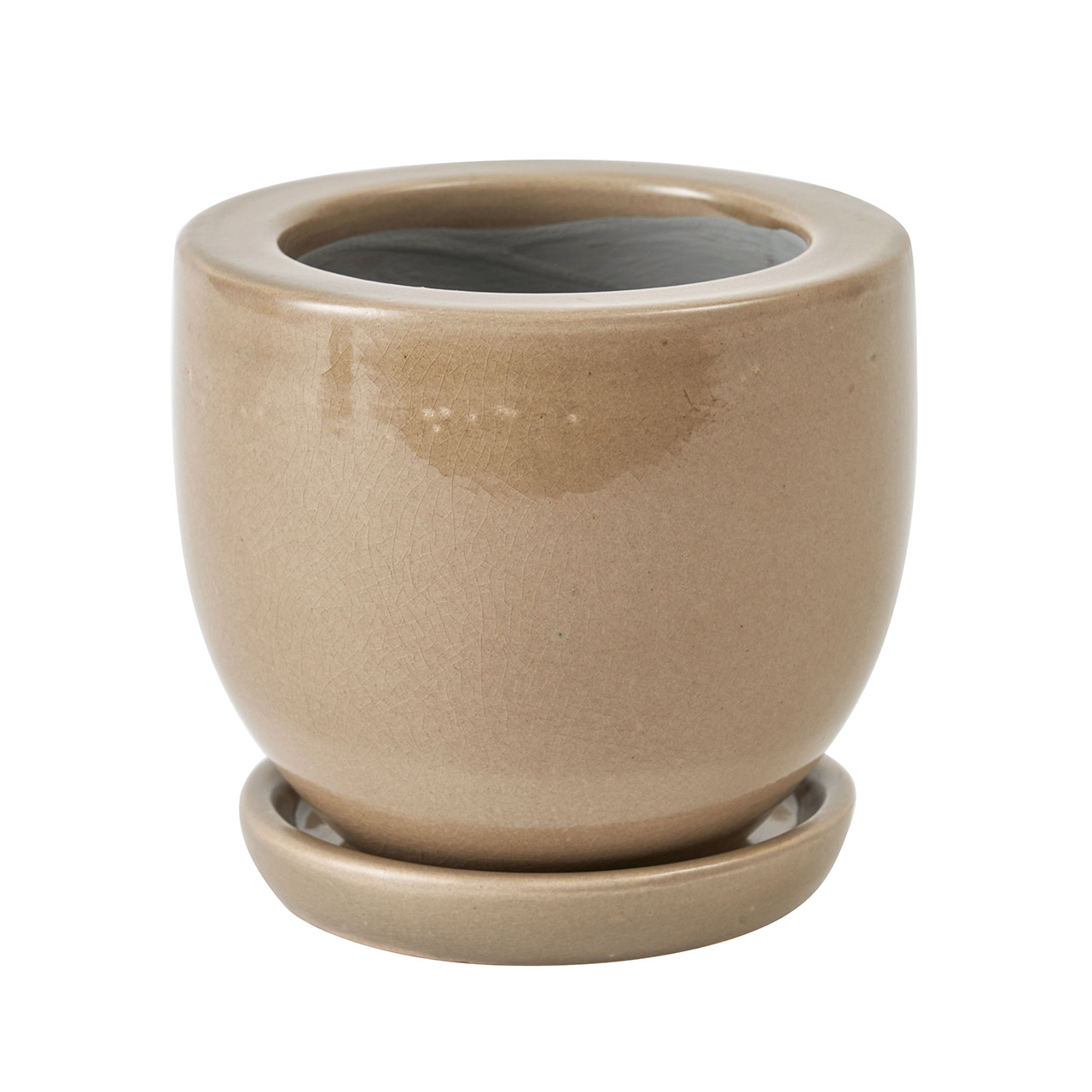 アステアミドル　ベージュ　花器　ベース　陶器　CF040100-013