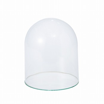 ドームグラス18×21　（丸板ガラス付き）　花器　ガラスドーム　GLT37141