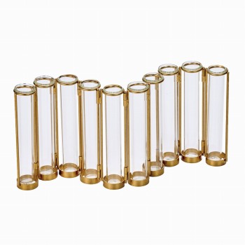 チューブガラス　レンジL　花瓶　試験管風ベース　花器　ガラス　SI107997