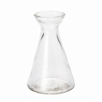 ミニフラワーベース　クリア　花瓶　花器　6コ入　リサイクルガラス　サステナブル　CD00GL16-0CL