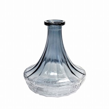 一輪挿しガラス花器　B（山型）　ブルー　花瓶　花器　ガラス　ガラス　DM0ML15B-00B
