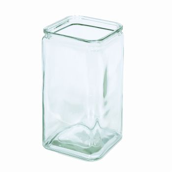 SDガラス　スクエア1223　花瓶　花器　ベース　ガラス　CD001223