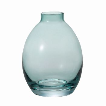 スモールベース　サイン　グレーグリーン　花瓶　花器　4コ入(990円/1コあたり)　ガラス　CLHT7493