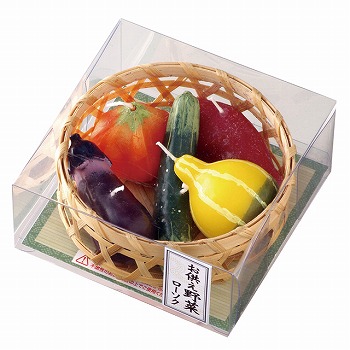 お供え野菜ローソク　キャンドル　フラワー資材　SY211565