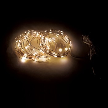 【今季完売】室内用LED100球 ジュエリーライト　電球色　電飾　LEDライト　XQ009100-018　1セット　クリスマス