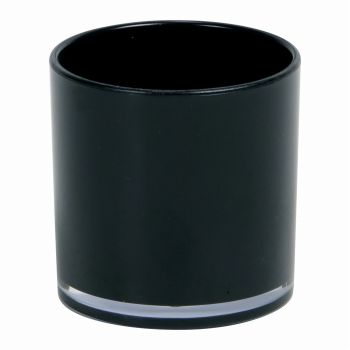 クレールClairアクリルポットL　ブラック　5コ　花器　ベース　プラスチック　樹脂　KA154011-00K