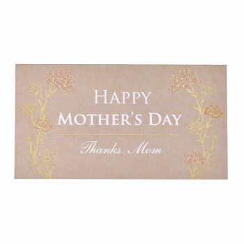 母の日ギフトカード　Happy Mother's Day　50枚入　包装資材　パッケージ　カード　ZS0MG832
