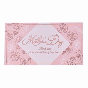 母の日ギフトカード　Mother's Day　50枚入　包装資材　パッケージ　カード　ZS0MG833