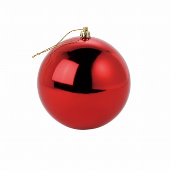 メッキボール125　デコレーション資材　クリスマスボール　XB008125-003　1コ　直径 約12.5cm　オーナメント