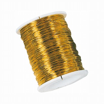 糸針金 ＃30　ゴールド　フラワー資材　ワイヤー　AW003420-018　クラフトワイヤー