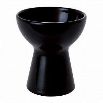 東京堂オリジナル　フレシュールミニ　シャイニーブラック　花器　CX001520-020　陶器