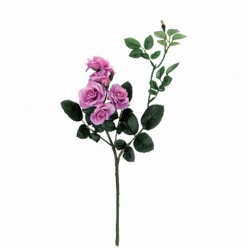 MAGIQ　パレットローズ　ライラックピンク　アーティフィシャルフラワー　造花　FM000160-011　バラ