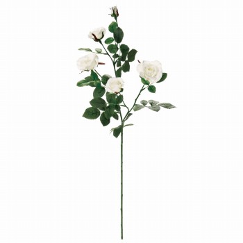 【完売品】MAGIQ　ルナアレクサンダーローズ　ホワイト　アーティフィシャルフラワー　造花　FM000118-001　バラ