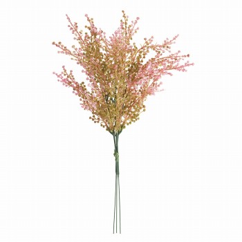【完売品】MAGIQ　グラミネベリーバンドル　ピンク　アーティフィシャルフラワー　造花　実もの　ベリー　FM000833-002
