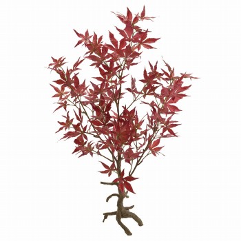 MAGIQ　やまともみじ立枝　レッド　アーティフィシャルフラワー　造花　FG007016-003　紅葉　オータムリーフ