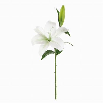 MAGIQ　クイーンカサブランカ　ホワイト　アーティフィシャルフラワー　造花　ユリ　カサブランカ　FM003001-001