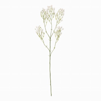 【完売品】MAGIQ　ポンポンフラワースプレー　ホワイト　アーティフィシャルフラワー　造花　FM001312-001　小花