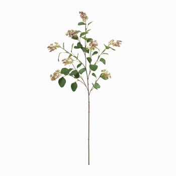 MAGIQ　ニュアンスベリーブランチ　モーブ／グリーン　アーティフィシャルフラワー　造花　FG006101　実付き枝もの