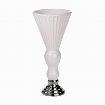 カリストール　ホワイト　花器　陶器　CX001804-001
