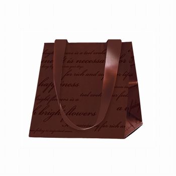 【完売品】シャルマンバッグ3S　ブラウン　包装資材　20枚入　アレンジバッグ　無料配布可レジ袋　GF009010-008