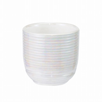 オルジュS　パールホワイト　花器　ベース　4コ入　陶器　CX000045-001