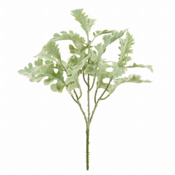 MAGIQ　ルナダスティミラーブッシュ　シルバーグリーン　アーティフィシャルフラワー　造花　リーフ　ハーブ　FG000188