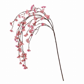 【今季完売】MAGIQ　みちる桜バイン　ダスティピーチ　アーティフィシャルフラワー　造花　さくら　FM300393-006