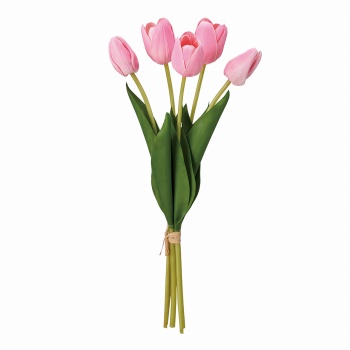 【今季完売】MAGIQ　ミレチューリップバンドル　ピンク　アーティフィシャルフラワー　造花　チューリップ　FM008051-002