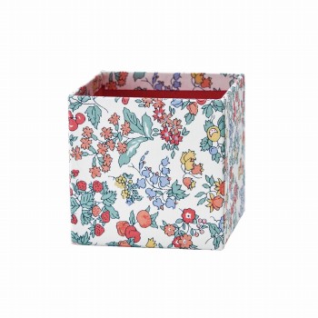 【完売品】リバティプリント　ミニBOX　ナンシー・アン　花器　リバティファブリックベース　LB000116-148