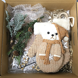 【完売品】マイフラオリジナル　SDGs　ワケあり一点もの　クリスマスバラエティパックJ　デコレーション素材　１BOX　ML004009