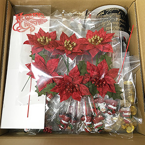 【完売品】マイフラオリジナル　SDGs　ワケあり一点もの　クリスマスバラエティパックK　デコレーション素材　１BOX　ML004010