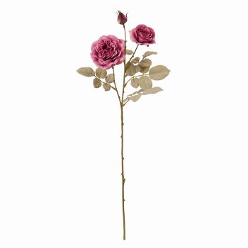 【完売品】MAGIQ　ブランシェガーデンローズ　オーキッド　アーティフィシャルフラワー　造花　ローズ　バラ　FM006532-012