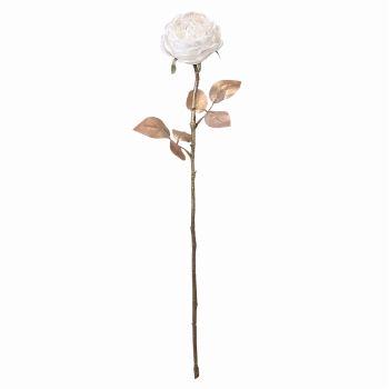 【完売品】MAGIQ　シャルロットローズ　ホワイト　アーティフィシャルフラワー　造花　ローズ　バラ　FX002450-001
