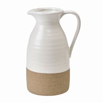 SEVA　クレマトール23.5　ホワイト　花瓶　花器　ベース　陶器　GW000674-001
