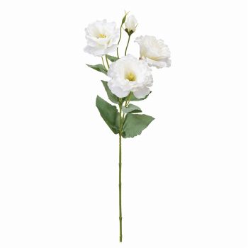 MAGIQ　マリアリシアンサス　ホワイト　アーティフィシャルフラワー　造花　リシアンサス　トルコキキョウ　FM002035-001