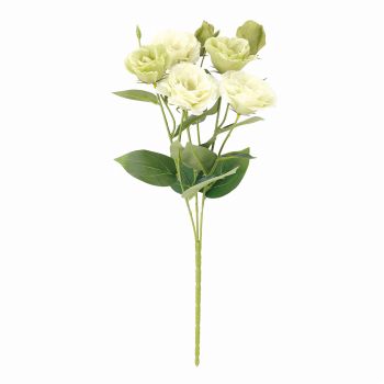 MAGIQ　リシアンサスブッシュ　ライトグリーン　アーティフィシャルフラワー　造花　リシアンサス　トルコキキョウ　FM002036-023