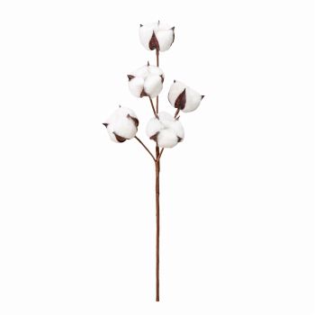 MAGIQ　コットンスプレー　ホワイト　アーティフィシャルフラワー　造花　実もの　ベリー　FX008819