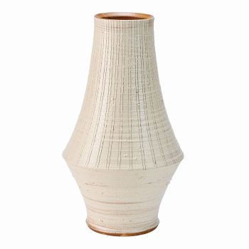 山線卯楽花壺　信楽焼　花瓶　大型　陶器　花器　ベース　YK902028