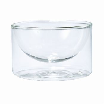 ミヤザキ食器　M.STYLE　ダブルウォールアミューズカップ12cm　ガラス　花器　ベース　CKDW1223