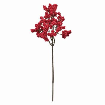 MAGIQ　プリムベリーピック　レッド　アーティフィシャルフラワー　造花　実もの　ベリー　FM000550-003