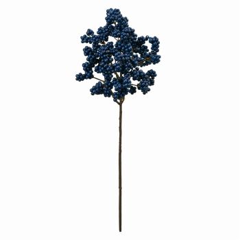 MAGIQ　プリムベリーピック　ダークブルー　アーティフィシャルフラワー　造花　実もの　ベリー　FM000550-010