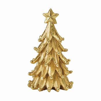 ゴールドツリーS　ミニツリー　クリスマス置物　XU000630