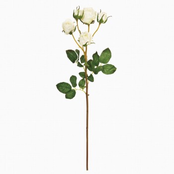 Winward　ローズ　ジョアンヌ　ホワイト　アーティフィシャルフラワー　造花　バラ　FW095061-001