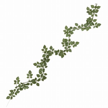 MAGIQ　フロストローズリーフガーランド　グリーン　アーティフィシャルフラワー　造花　FG000103　バラの葉