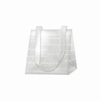 シャルマンバッグ3S　ホワイト　20枚入　アレンジバッグ　無料配布可レジ袋　テイクアウトパッケージ　GF090100-001