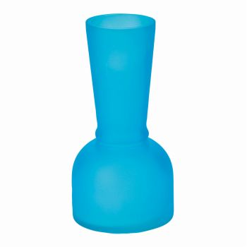 ソルベ 20　ブルー　花瓶　ガラス　花器　ベース　GG000609-005