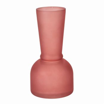 ソルベ 20　ピンク　花瓶　ガラス　花器　ベース　GG000609-002