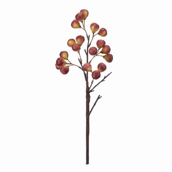 MAGIQ　フィグスプレー　バーガンディ　アーティフィシャルフラワー　造花　実もの　果物　イチジク　FM005920-007