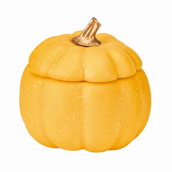 フタ付きパンプキン　ハニー　デコレーション素材　アレンジベース　かぼちゃ　パンプキン　ハロウィン　HW002400-004