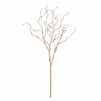 MAGIQ　ゴールドウィロースプレー　ゴールド　アーティフィシャルフラワー　造花　枝もの　枝　バイン　FJ001844